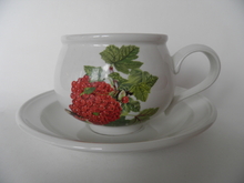 Pomona Portmeirion Tea Cup and Saucer Red Currant SOLD OUT