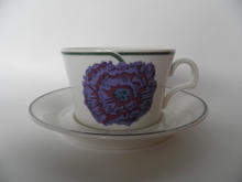 Illusia Tea Cup and Saucer Arabia
