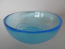 Tutti Frutti Dessert Bowl blue