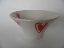 Bowl Heart red Pentik SOLD OUT
