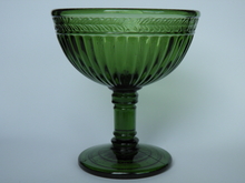 Kara Footed Bowl green