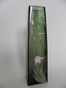 Vase green handpainted SOLD OUT