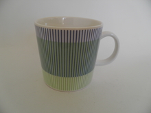Stripe Blue-Green Mug Arabia SOLD OUT
