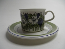 Krokus Coffee Cup and Saucer Arabia SOLD OUT