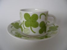 Apila Tea Cup and Saucer Arabia 