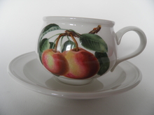 Pomona Portmeirion Tea Cup and Saucer Pearl SOLD OUT
