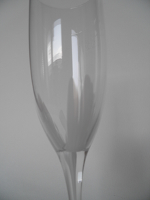 Nana Champagne glass white Iittala