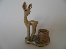 Roe Deer Candle Holder Kupittaan savi SOLD OUT