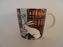 My Library Bunny Mug H L-S 