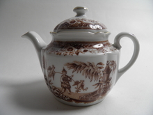Singapore Tea Pot brown small Arabia SOLD OUT
