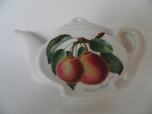 Pomona Portmeirion Teabag Plate Pearl SOLD OUT