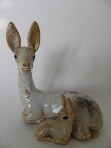 Roe Deer Mother and Fawn Svante Turunen SOLD OUT