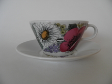 Valmu Tea Cup and Saucer Arabia SOLD OUT
