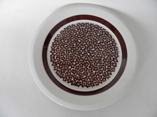 Faenza brown Flowers Side Plate Arabia SOLD OUT