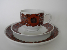 Suhina Coffee Cup & Saucer & Side Plate Arabia SOLD OUT