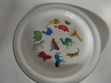 Zoo Children's Plate Arabia SOLD OUT