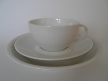 Domino Coffee cup and 2 Plates Arabia SOLD OUT