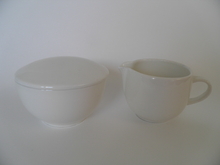 Domino Sugar Bowl and Creamer Arabia SOLD OUT