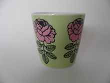 Vihkiruusu Mug lightgreen-pink Marimekko SOLD OUT