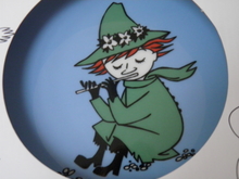 Moomin Plate Snufkin 2-side SOLD OUT