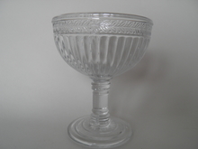 Kara Footed Bowl clear glass