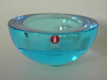 Ballo Tealight Candle Holder Blue Iittala