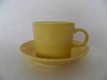 Teema Coffee Cup and Saucer Yellow Arabia SOLD OUT