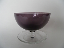 Dessert Bowl claret 