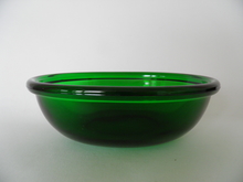 Luna green oval Bowl Nuutajärven lasi SOLD OUT