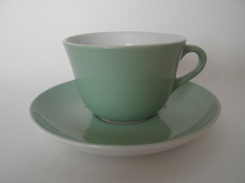 Maija Coffee Cup and Saucer lightgreen SOLD OUT