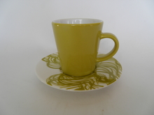 Espresso Cup and Saucer yellow Iittala SOLD OUT