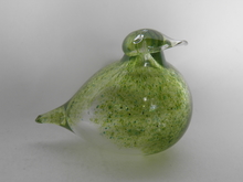 Goldcrest Glass Bird green Oiva Toikka SOLD OUT