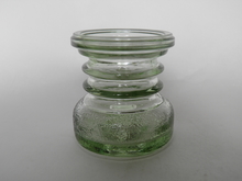 Carmen Vase/Candleholder small light green SOLD OUT