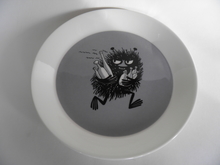 Moomin Plate Stinky 2-Side Arabia SOLD OUT