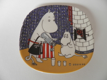Moomin Wall Plate Moominmamma and Moomintroll SOLD OUT