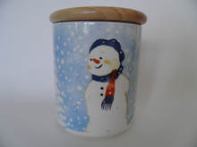 Snowman Jar Arabia Minna L. Immonen