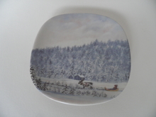 Wall Plate Winter in Lapland Arabia SOLD OUT