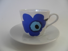 Unikko Coffee Cup and Saucer Marimekko SOLD OUT