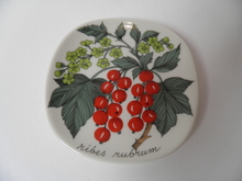 Red Currant Wall Plate Tomula SOLD OUT
