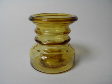 Carmen Candleholder/Vase amber small SOLD OUT