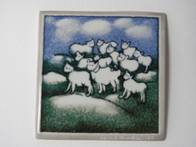 Sheep Wall Plate HL-S SOLD OUT