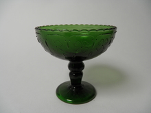 Apila Footed Dessert Bowl darkgreen SOLD OUT
