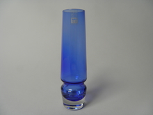 Vase blue Riihimäen lasi SOLD OUT