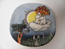 Moomin Wall Plate Moomin in the Sky 