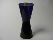 Kartio Vase cobalt blue Franck MYYTY