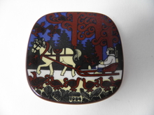 Kalevala Factory visit Wall Plate 1984 