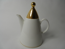 Harlekin Gold Coffee Pot Arabia