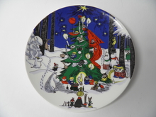 Moomin Christmas  Wall Plate large Arabia SOLD OUT