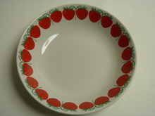 Pomona Strawberry Deep Plate Arabia SOLD OUT