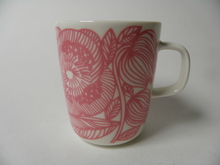 Kurjenpolvi Mug pink Marimekko